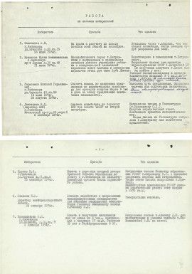 Отчет В.Н. Челомея о работе с письмами избирателей в 1974 г.