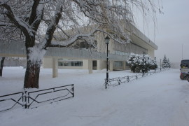 Государственный музей истории космонавтики-зима